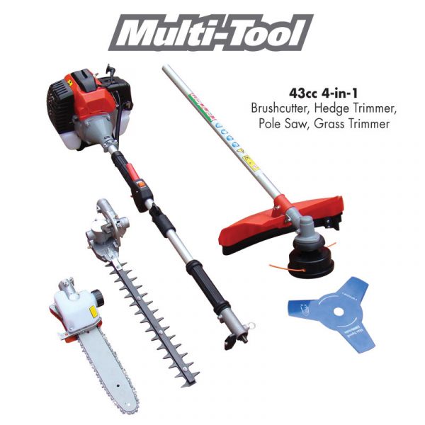 Tandem 3-in-1 Multi Tool (Brushcutter / Polesaw / Hedge Trimmer)