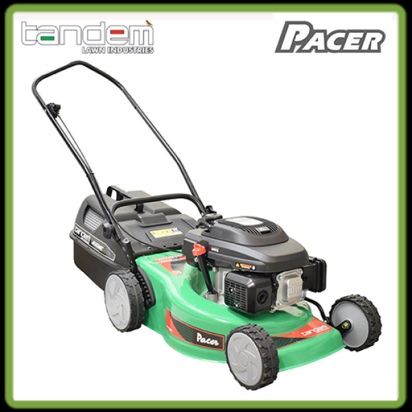  Powerful and reliable petrol lawnmower with adjustable height settings for medium lawns Description: Pacer Torx VX160 petrol lawnmower features a strong 159cc engine, steel chassis, and 48-litre grassbox. Ideal for medium garden areas up to 1600㎡, it offers efficient cutting and easy manoeuvrability.