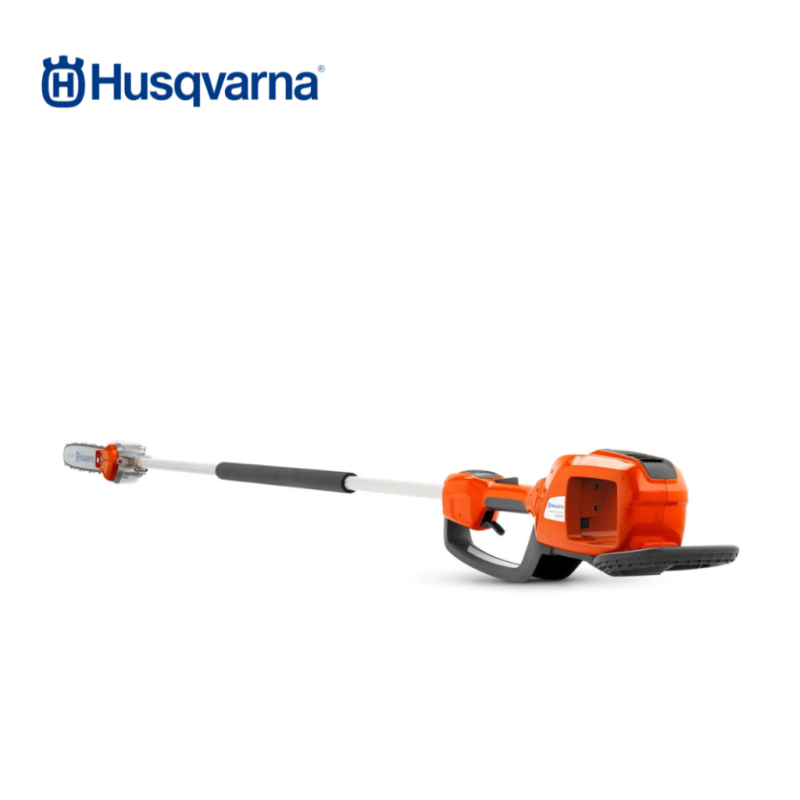 Husqvarna 530iP4 battery-powered pole saw for professional pruning and tree maintenance