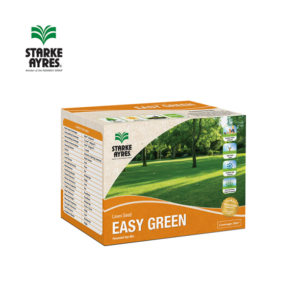 Ryegrass mix for quick lawn repair and winter green coverage