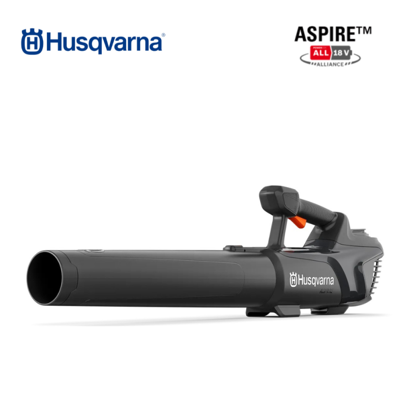 Husqvarna Aspire B8X-P4A cordless battery leaf blower with round nozzle for garden cleaning