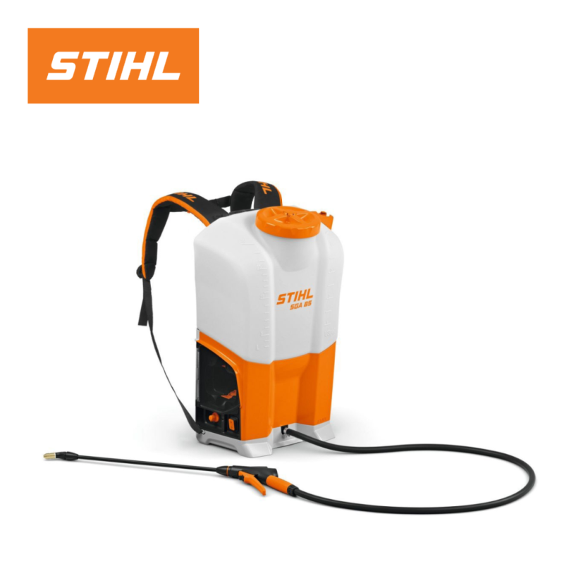 STIHL SGA 85 cordless backpack sprayer 36V AP System with 17L tank for professional pesticide and fertiliser application