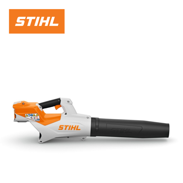 Lightweight STIHL cordless blower with strong and consistent airflow for quick yard cleaning.