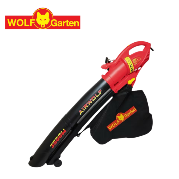 2-in-1 blower and vacuum with mulching for easy garden clean-up
