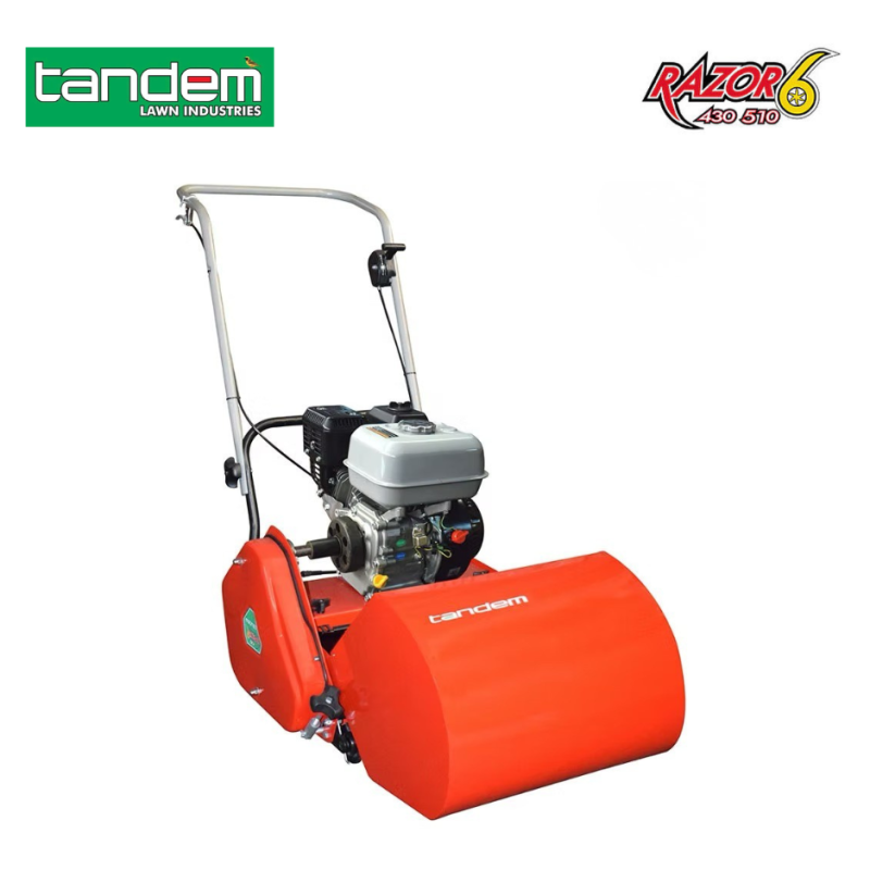 Razor Honda GP160 20 inch 12 blade cylinder petrol lawnmower with rear roller for fine lawn cutting