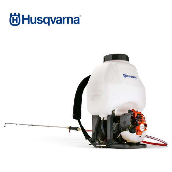 Professional Husqvarna 325S25 sprayer for efficient crop spraying and plant care.